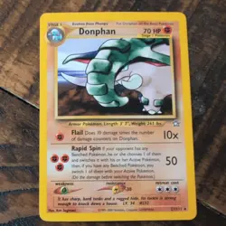 Pokemon TCG Donphan 21/111 Neo Genesis Non Holo Rare NM - Image 1