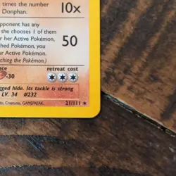 Pokemon TCG Donphan 21/111 Neo Genesis Non Holo Rare NM - Image 2