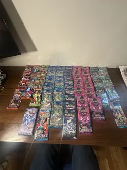 Pokemon TCG Japanese & Korean Booster Packs Lot 61 packs total, - Image 2