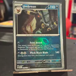 Pokemon Umbreon Master Ball Pattern 059/131 Prismatic Evolutions Holo 110 HP - Image 1