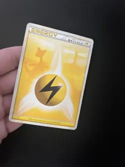 Basic Lightning Energy DMG Japanese Pokemon Cards HeartGold SoulSilver Ampharos - Image 1