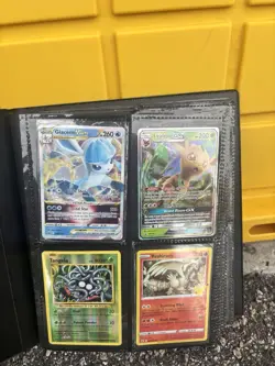 Vault X 9 Pokemon Cards Inside Pocket Strap Binder Black 20 Pages 360 Card Slots - Image 1