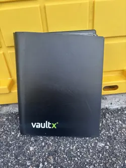 Vault X 9 Pokemon Cards Inside Pocket Strap Binder Black 20 Pages 360 Card Slots - Image 2