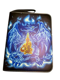 55 Pages Book Holder Binder Album Collection Pocket 440 Trading Pokemon Cards - Image 1