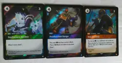 Riftbound League Of Legends Spiritforged Nexus Night Promo Pack - OPENED 3 Cards - Image 1
