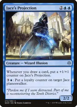 MTG Magic the Gathering Jace's Projection (272/330) War of the Spark LP - Image 1