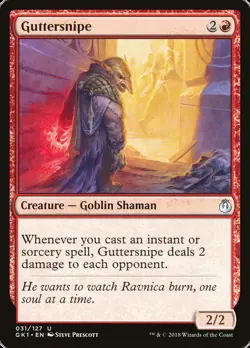 MTG Magic the Gathering Guttersnipe (31/157) Guild Kit GRN NM - Image 1