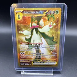 Pokemon Meowscarada EX TCG Scarlet & Violet Paldea Evolved 271/193 Hyper Rare - Image 1