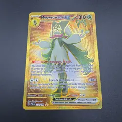 Pokemon Meowscarada EX TCG Scarlet & Violet Paldea Evolved 271/193 Hyper Rare - Image 2