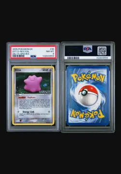 Ditto 35/113 Pokemon Delta Species Reverse Holo Mid Era Vintage psa 8 New Cert - Image 1
