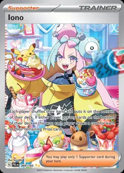 Pokemon Iono (269/301) Paldea Evolved LP HOLO - Image 1