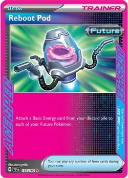Pokemon Reboot Pod (158/224) Temporal Forces NM HOLO - Image 1