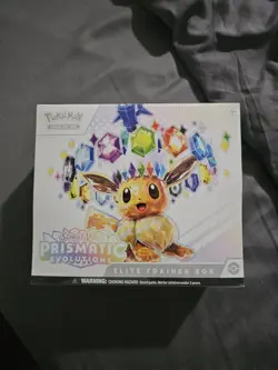 Pokemon TCG Prismatic Evolutions ETB Elite Trainer Box Brand New - Image 1