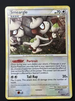 SWIRL Smeargle 8/90 - Undaunted - Cosmos Holo - Pokemon TCG - LP - Image 5