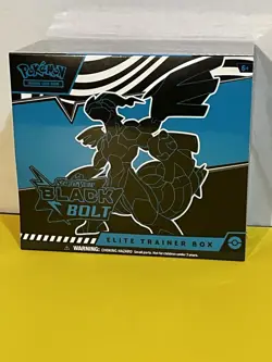 Pokemon Black Bolt TCG Elite Trainer Box New Sealed - Image 1