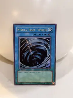 Yu-Gi-Oh! Mystical Space Typhoon MRL-047 1st Edition LP - Image 1