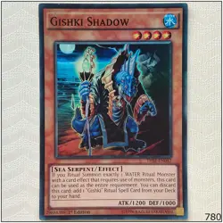 Gishki Shadow - THSF-EN042 - Super Rare 1st Edition Yugioh - Image 1