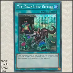 That Grass Looks Greener - RA03-EN063 - 1st Edition Yugioh - Image 1