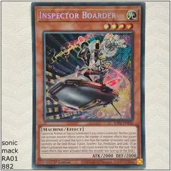 Inspector Boarder - RA01-EN010 - 1st Edition Yugioh - Image 1