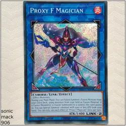 P roxy F Magician - BLTR-EN094 -Secret Rare 1st Edition Yugioh - Image 1