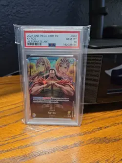 One Piece Kyros Alt Art Leader EB01-040 Psa 10 - Image 1