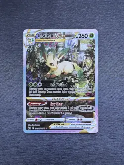 Pokemon TCG Leafeon VSTAR GG35/GG70 Crown Zenith Holo Card Near Mint - Image 1