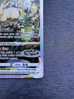 Pokemon TCG Leafeon VSTAR GG35/GG70 Crown Zenith Holo Card Near Mint - Image 5