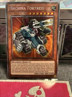 Machina Fortress Platinum Secret Rare Card RA03-EN233 NM - Image 3