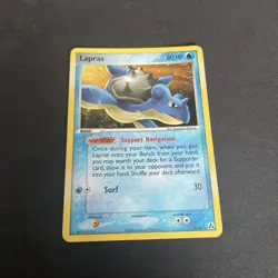 2006 Legend Maker Lapras Holo Rare Pokemon Card 8/92 NM - Mint English - Image 1