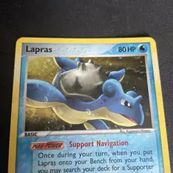 2006 Legend Maker Lapras Holo Rare Pokemon Card 8/92 NM - Mint English - Image 2