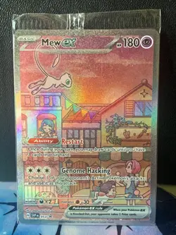 SEALED Mew EX 053 Scarlet & Violet Promo Holo Pokemon TCG Card NM Condition - Image 1