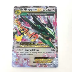 M Rayquaza EX Celebrations Classic Collection Pokemon Card - Image 1