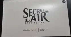 MTG Secret Lair ☆ Diabolical Dioramas ☆ Rainbow FOIL ☆ NEW & SEALED - Image 1