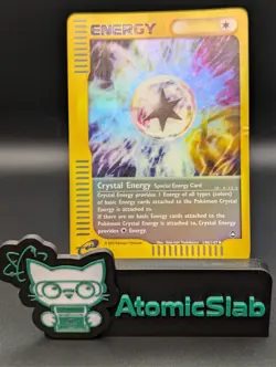 Pokemon TCG Crystal Energy 146/147 Aquapolis Reverse Holo Vintage WOTC (MP) - Image 1