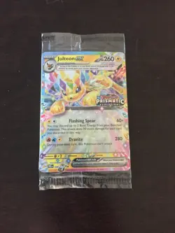 Jolteon ex Pokemon Prismatic Evolutions Stamped 030/131 Surprise Box Promo - Image 1