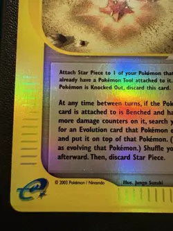 Star Piece Reverse Holo 139/144 Skyridge E-Series Pokemon TCG Vintage WOTC LP - Image 5