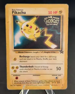 Pikachu - 04/53 - Pokemon The First Movie Promo - Image 1