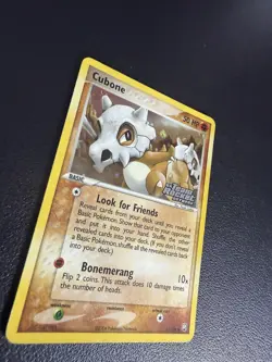 Pokemon TCG Cubone EX Team Rocket Returns 51 Reverse Holo Uncommon NM/LP - Image 3