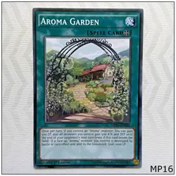 Aroma Garden - MP16-EN086 - Common 1st Edition Yugioh - Image 1