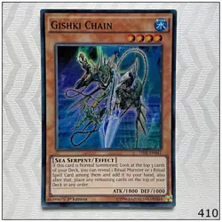 Gishki Chain - THSF-EN041 - Super Rare 1st Edition Yugioh - Image 1