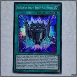The Phantom Knights' Rank-Up-Magic Launch - INOV-EN054 - Super Rare 1st E Yugioh - Image 1