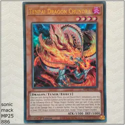 Tenpai Dragon Chundra - MP25-EN184 - Ultra Rare 1st Edition Yugioh - Image 1