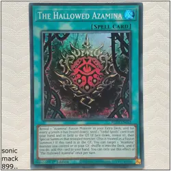 The Hallowed Azamina - ROTA-EN053 - Super Rare 1st Edition Yugioh - Image 1