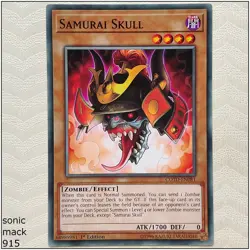 Samurai Skull - COTD-EN081 - Common 1st Edition Yugioh - Image 1