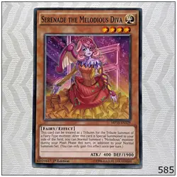 Serenade the Melodious Diva - MP15-EN129 - Common 1st Edition Yugioh - Image 1