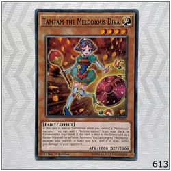 Tamtam the Melodious Diva - MP16-EN055 - Common 1st Edition Yugioh - Image 1