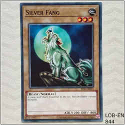 Silver Fang - LOB-EN010 - Common Unlimited Yugioh - Image 1
