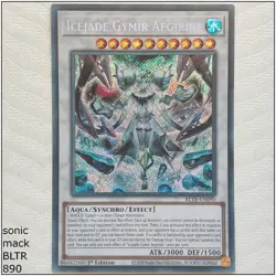 Icejade Gymir Aegirine - BLTR-EN090 -Secret Rare 1st Edition Yugioh - Image 1