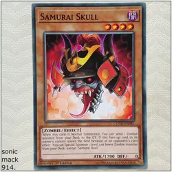Samurai Skull - COTD-EN081 - Common 1st Edition Yugioh - Image 1