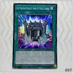 The Phantom Knights' Rank-Up-Magic Launch - INOV-EN054 - Super Rare 1st E Yugioh - Image 1